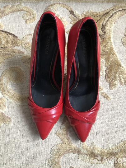 Туфли Zenden красные 39