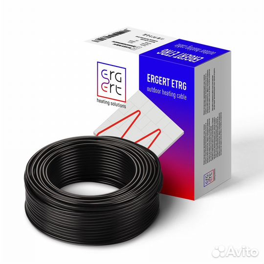 Кабель нагревательный ergert etrg-30, 1230 Вт, 41