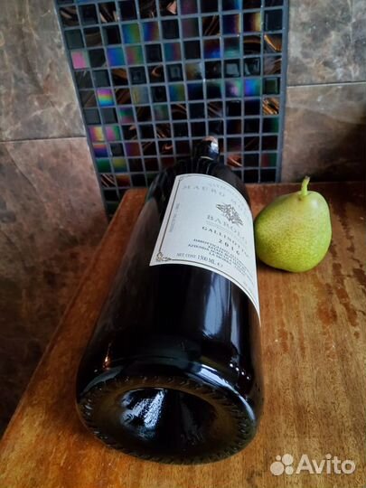 Коробка жестяная от фр.коньяка, вин.бут. 1,5 л