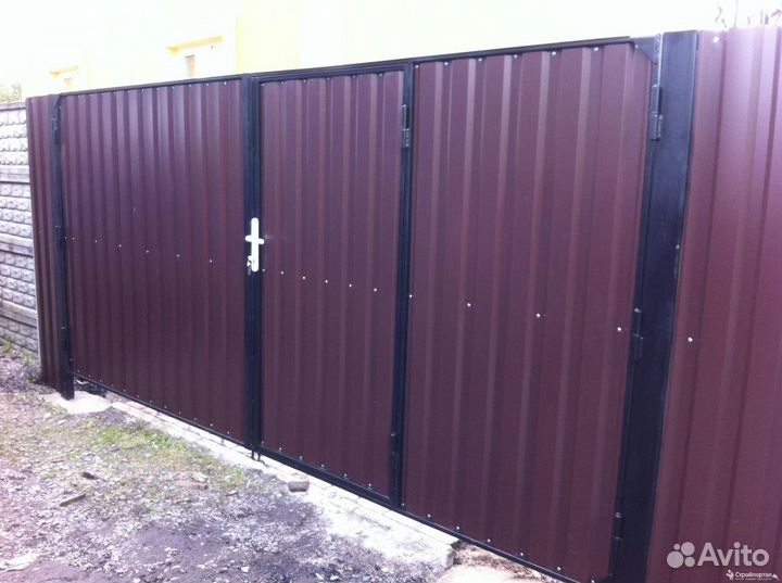 Заборы, ворота, навесы