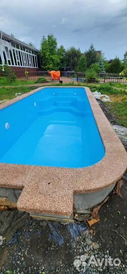 Бассейн 10х3 из полипропилена