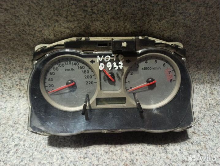 Панель приборов Nissan Note