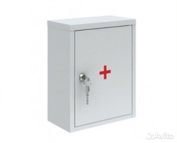 Металлическая аптечка медицинская ам-1