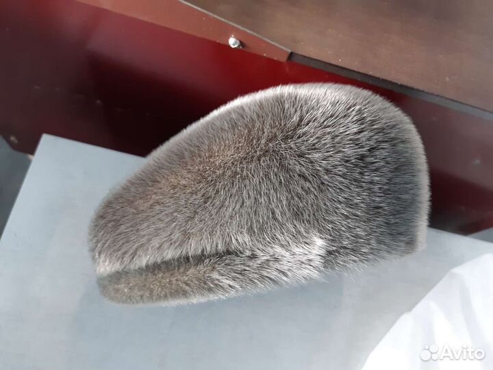 Меховая мужская кепка