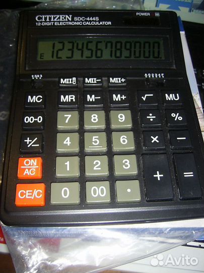 Калькулятор Citizen SDC-444S/SPR-145