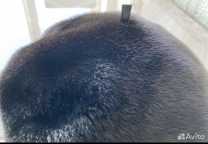 Берет женский из Канадский норки