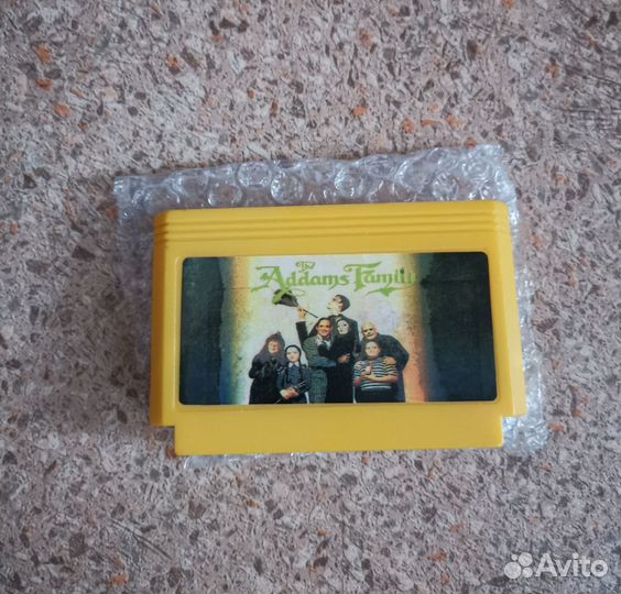 Картридж Денди (Dendy) Addams Family Стиплер