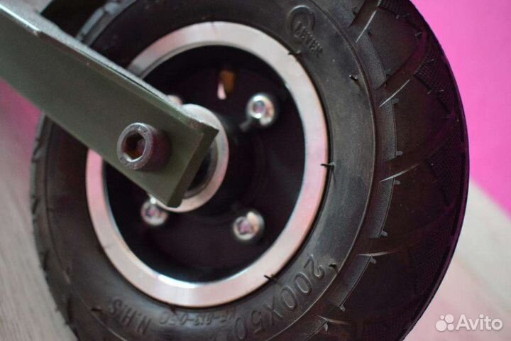 Дёртовый самокат-внедорожник трюковой