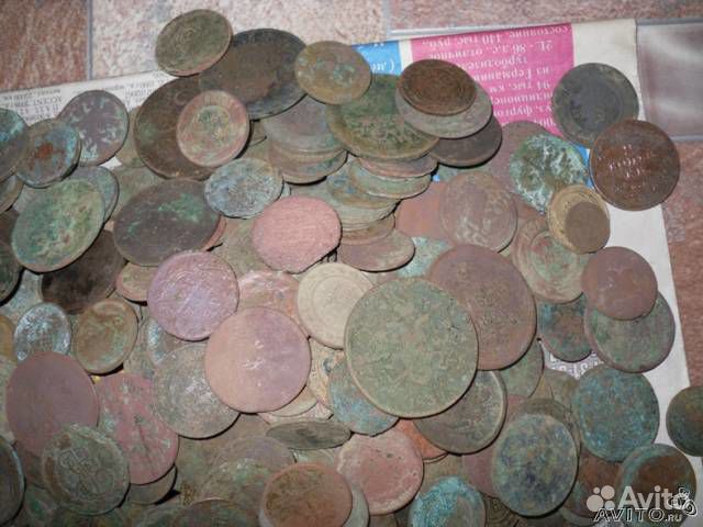 300 монет от Петра до 1915г