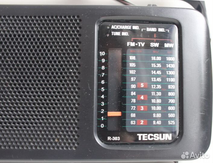 Радиоприемник Tecsun R-303 с питанием от сети 220в