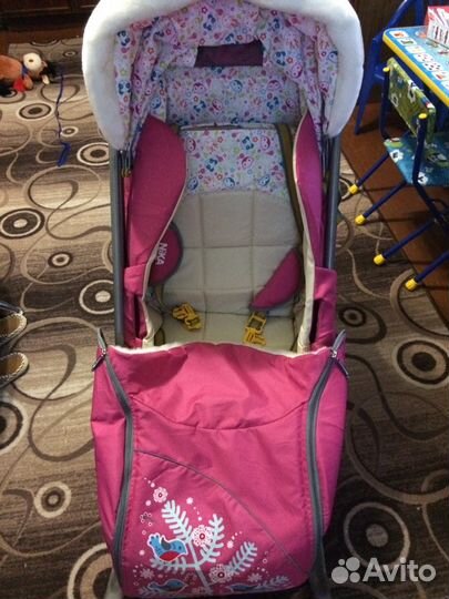 Коляска санки