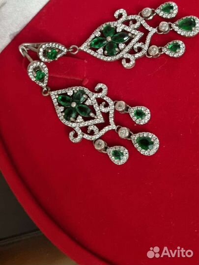 Серьги серебро 925 новые