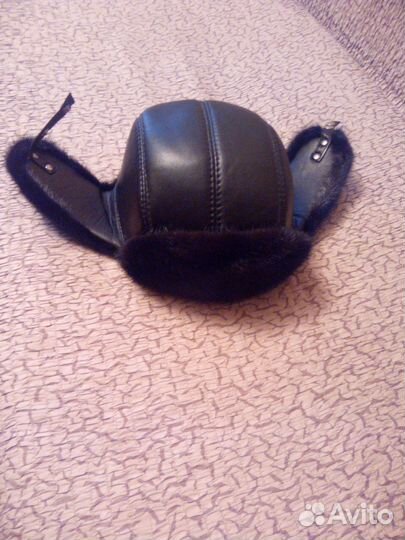 Норковая шапка мужская