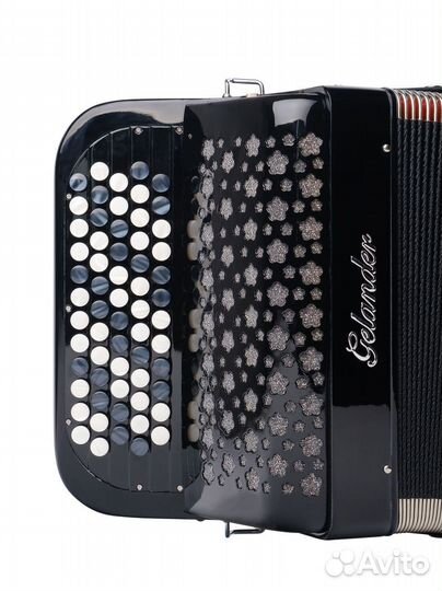Аккордеон 62/60 черный Gelander GH5072H