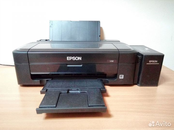 Принтер Epson L132 с оригинальной снпч