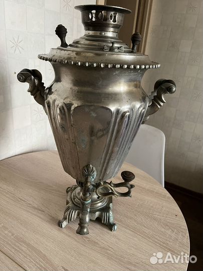 Тульский самовар на дровах