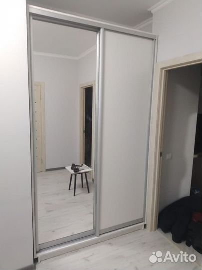 Шкаф-купе Версаль 120-240-45, белый, зеркальный