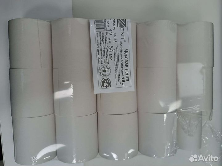 Чековая лента 57х12х54