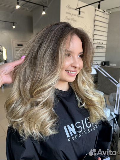 Окрашивание волос