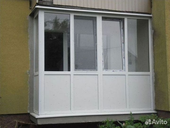 Остекление балконов от завода