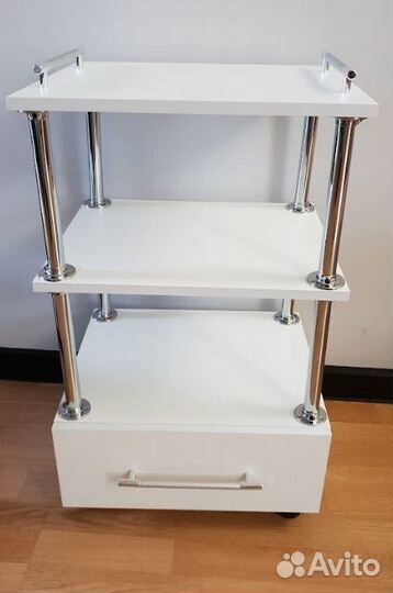 Тележка косметологическая с ящиком