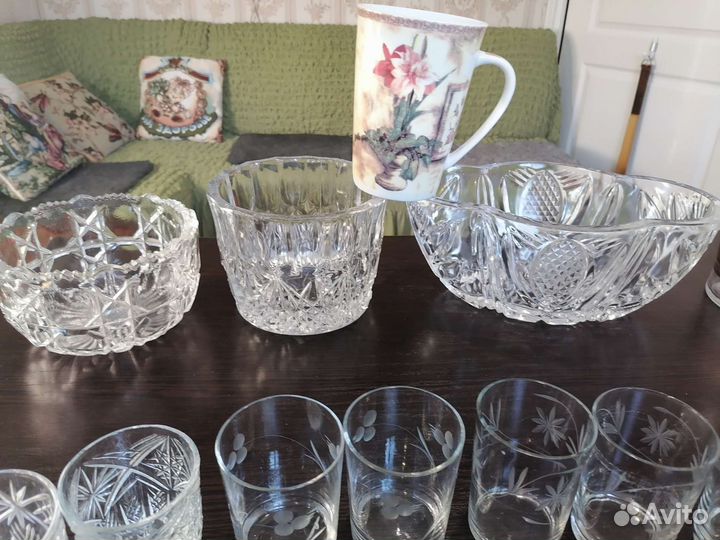 Графин с рюмками СССР