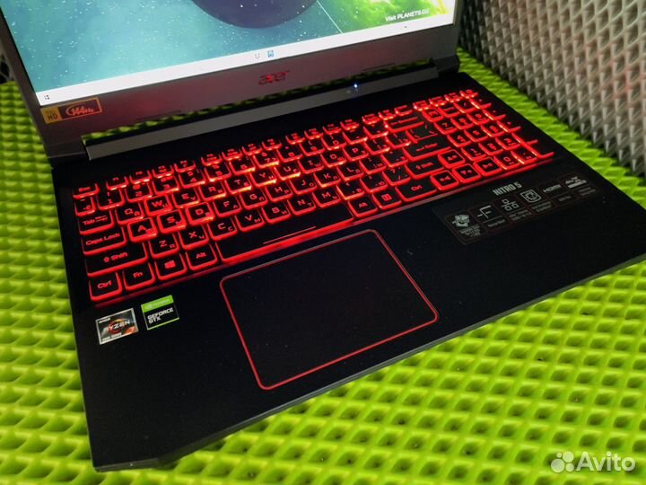Игровой Ноутбук Acer Nitro5 Ryzen 7-4Th 144Hz