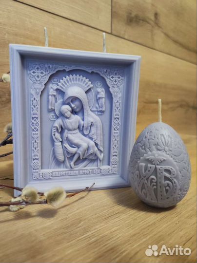 Интерьерные свечи из соевого и пчелиного воска