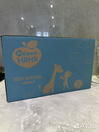 Каша овсяная молочная фруто няня коробка 6 пачек