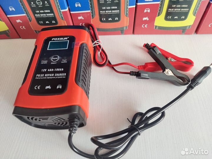Зарядное устройство аккумулятора автомобиля 12В
