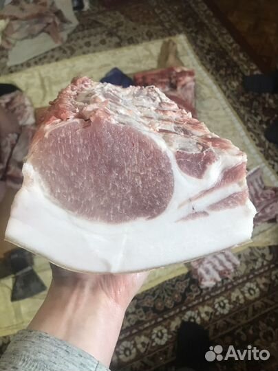 Мясо свинины домашнее