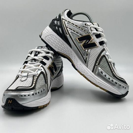 Кроссовки New Balance 1906R White Metallic Gold