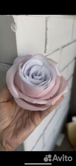 Свеча цветок