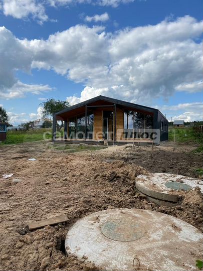 Дом 106 м² на участке 15 сот.