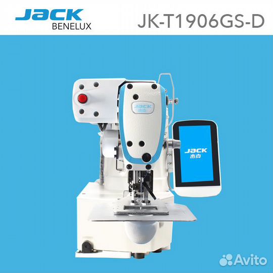 Закрепочная машина Jack JK-T1906GS-D (50x60) (комп
