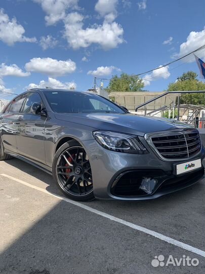 Mercedes-Benz S-класс AMG 4.0 AT, 2018, 65 100 км