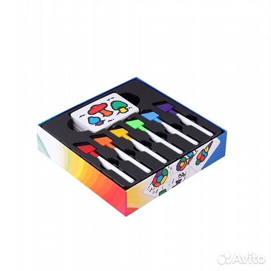 Настольная игра Скоростные цвета (картон)