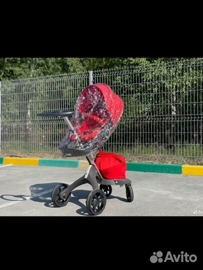 Коляска 3 в 1 Stokke Xplory V5 б/у