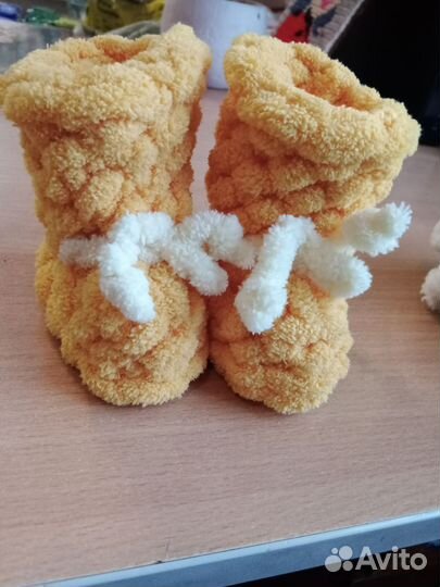 Пинетки вязаные