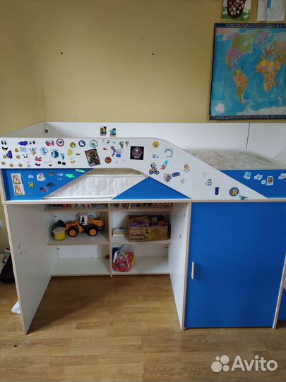 Детская кровать чердак