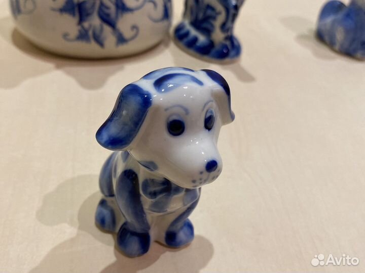 Гжельские фигурки