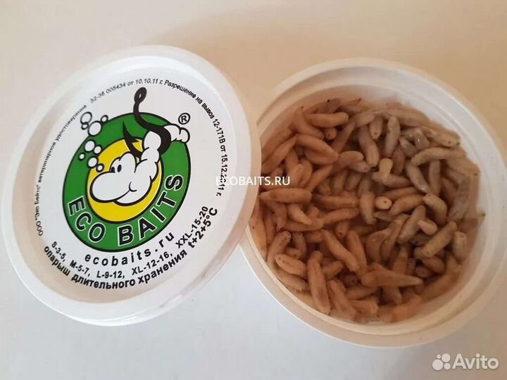 Черви,мотыль, опарыш длительного хранения