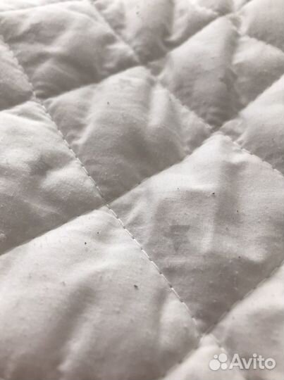 Бортики в кроваку мягкие IKEA LEN лен, цвет белый