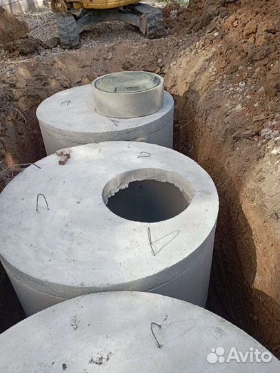 Септик из бетона колец