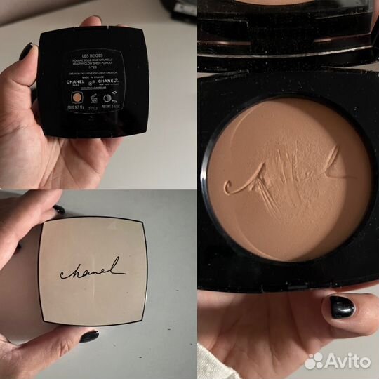 Люксовые пудра и палетки теней