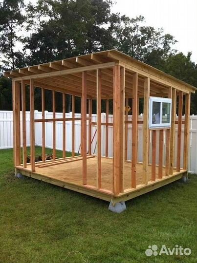 Фундаментные блоки. для террасы, веранды, беседки