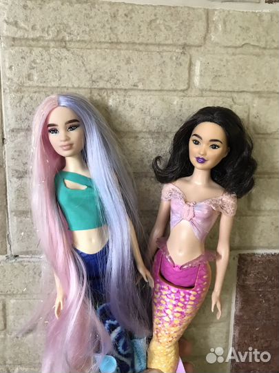 Кукла barbie русалка барби