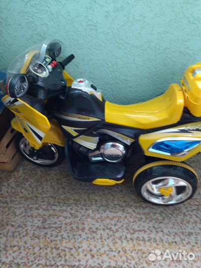 Детский мотоцикл на аккумуляторе