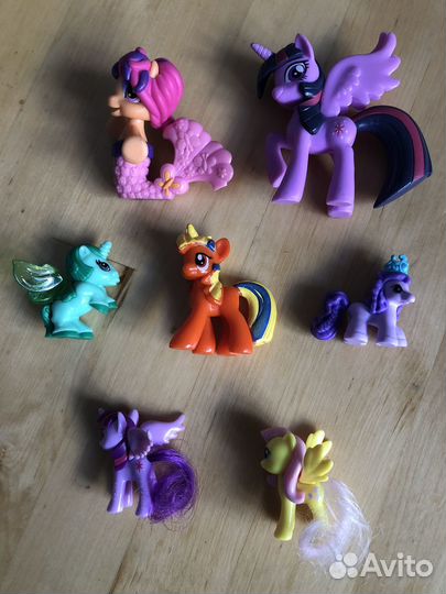 My Little Pony из киндера Пакетом 7 штук