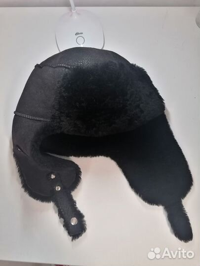 Зимняя шапка-ушанка мужская